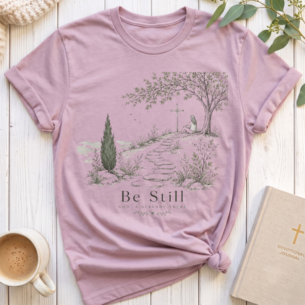 Be Still God is There T-Shirt