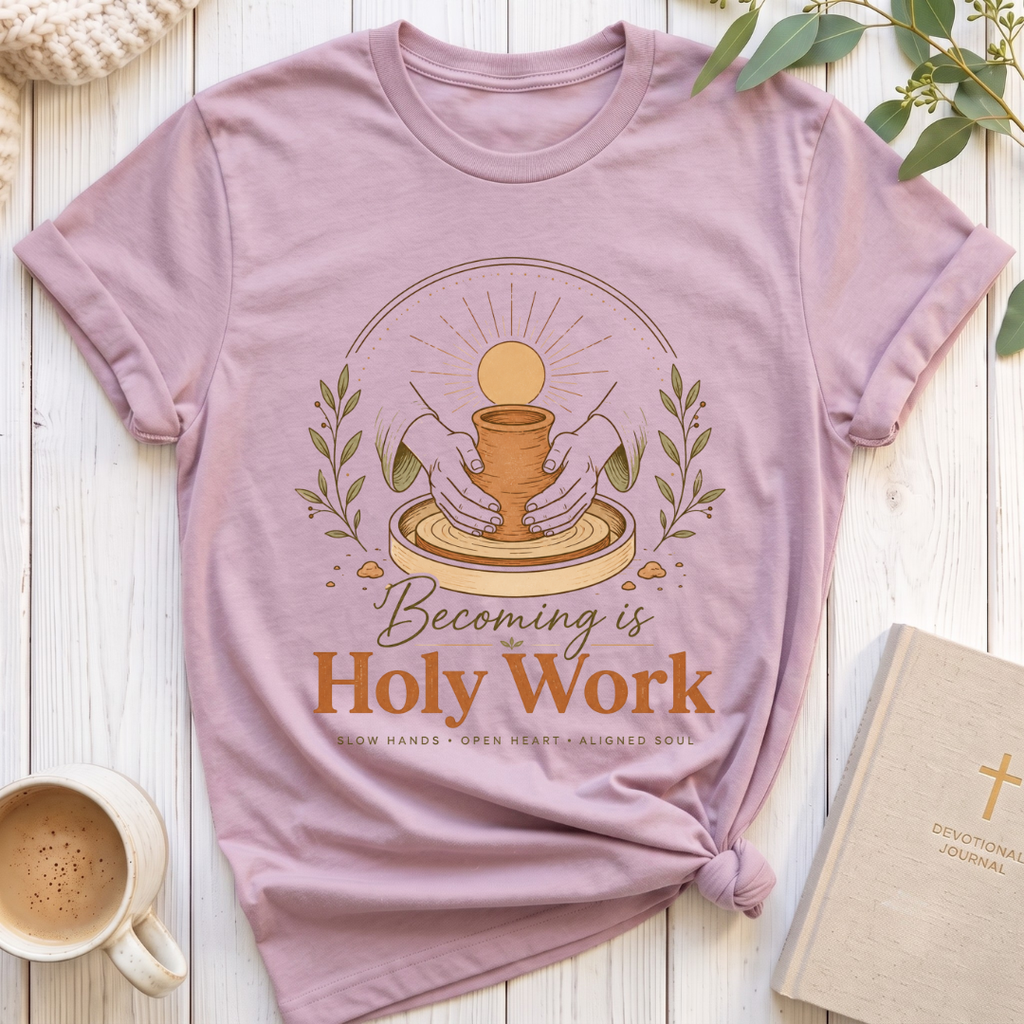 Becoming is Holy Work T-Shirt