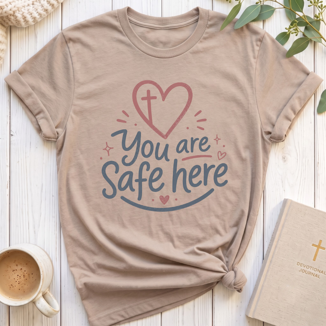 You are Safe here T-Shirt