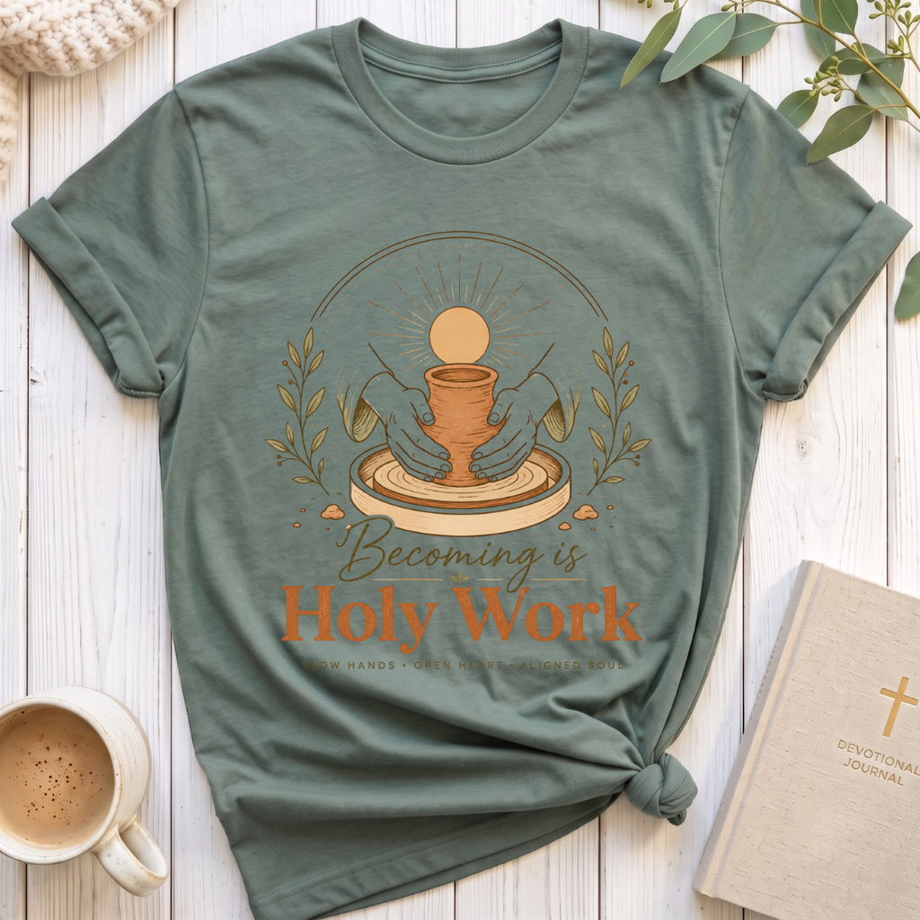 Becoming is Holy Work T-Shirt