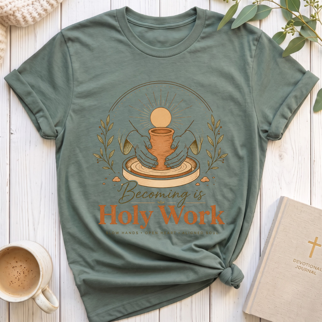 Becoming is Holy Work T-Shirt