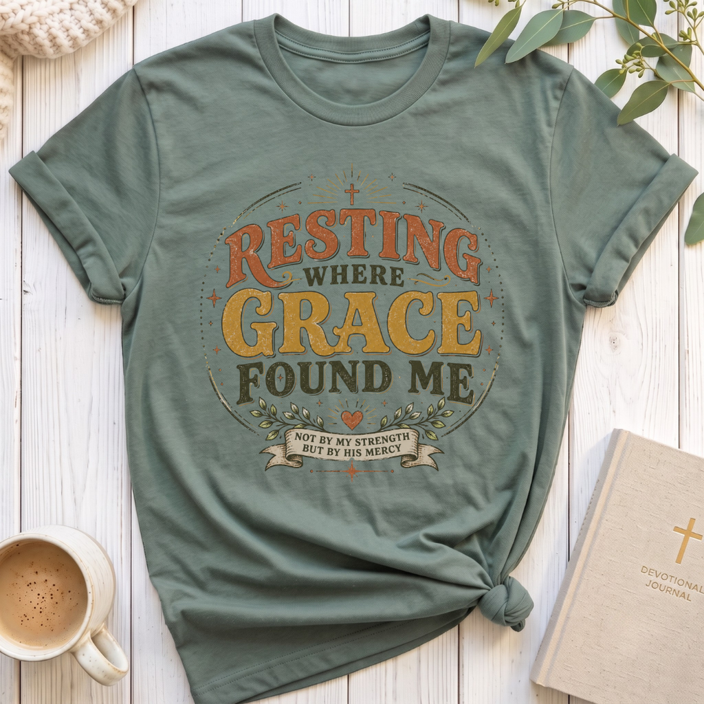 Resting where Grace T-Shirt