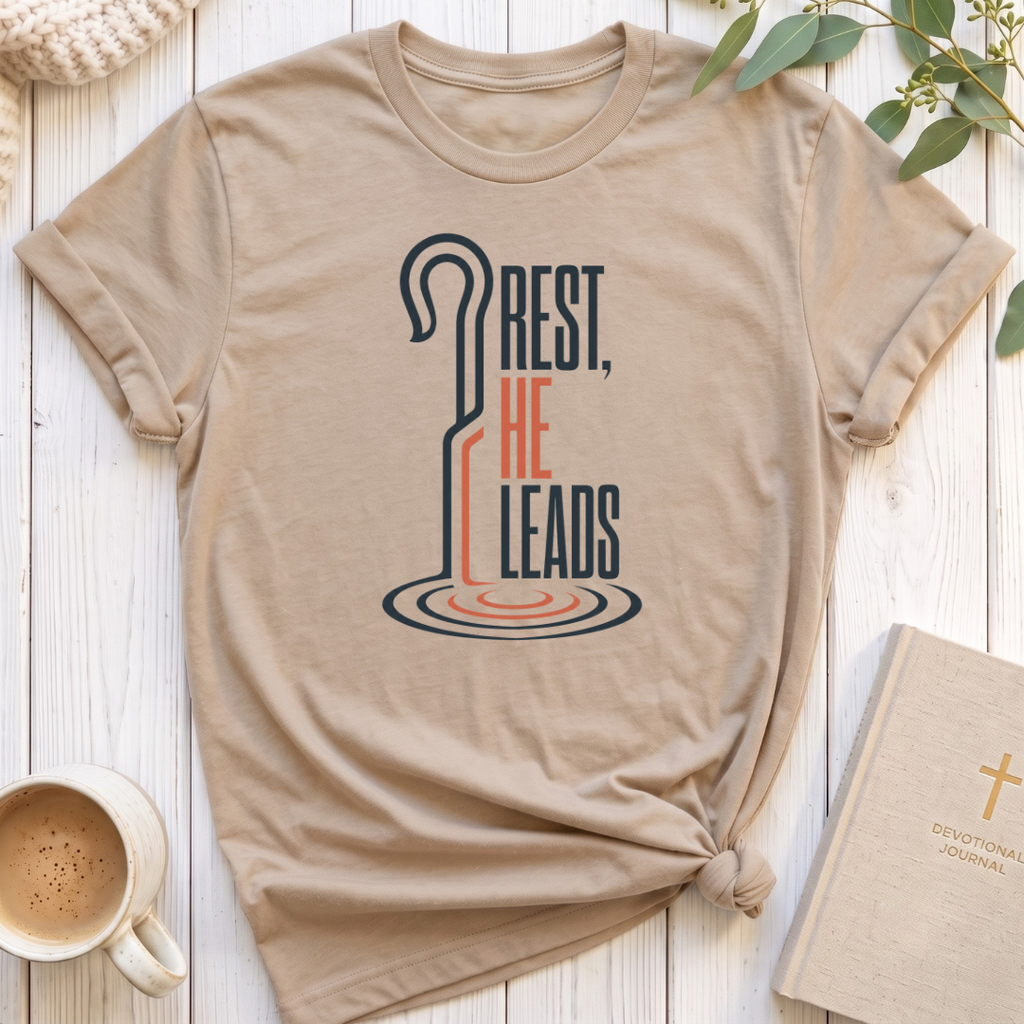 Rest He Leads  T-Shirt
