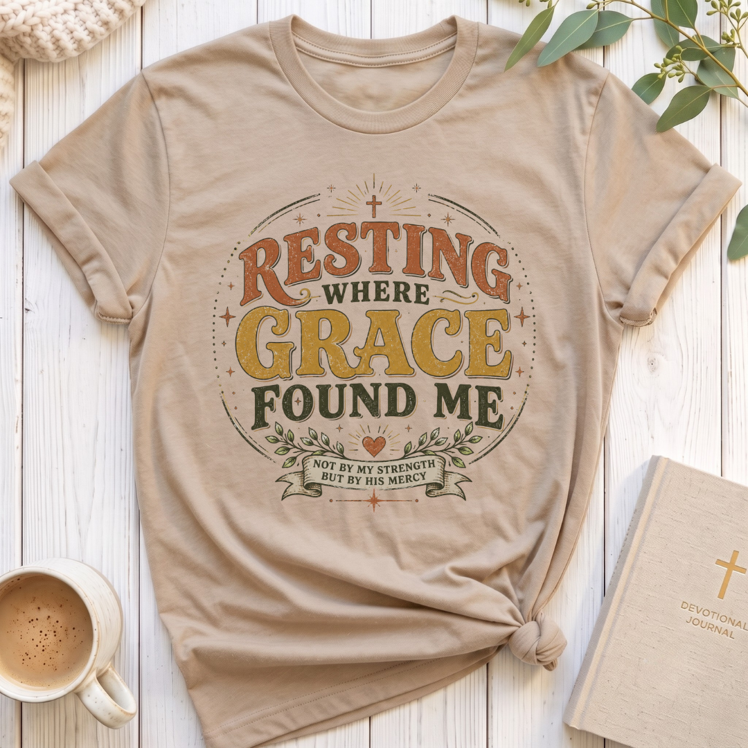Resting where Grace T-Shirt